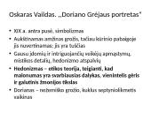 Oskaras Vaildas. ,,Doriano Grėjaus portretas“