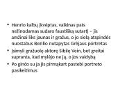 Oskaras Vaildas. ,,Doriano Grėjaus portretas“ 3 puslapis