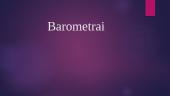 Prietaisas barometras