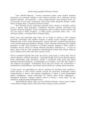 Baroko idėjų atspindžiai Maironio lyrikoje