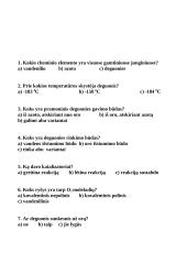 Testas apie deguonį 2 puslapis