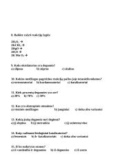 Testas apie deguonį 3 puslapis