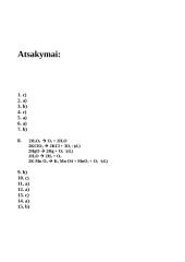 Testas apie deguonį 4 puslapis