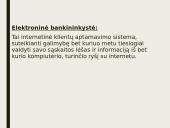 Elektroninė bankininkystė ir paslaugos 3 puslapis