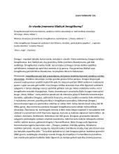 Ar visada įmanoma išlaikyti žmogiškumą?