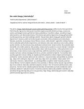 Kas veda žmogų į destrukciją? 1 puslapis