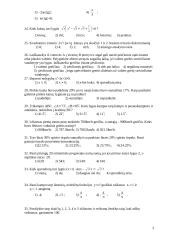Matematikos egzaminas 3 puslapis