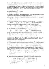 Matematikos egzaminas 4 puslapis
