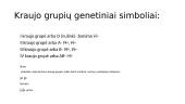 Kraujo grupių paveldėjimas 3 puslapis