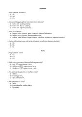 Metalų testas 2 puslapis