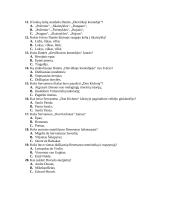 Renesansas - geras testas su atsakymais 2 puslapis