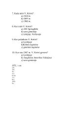 Vincas Krėvė-Mickevičius (su teisingais atsakymais) 2 puslapis