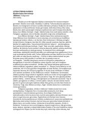 Klaidos kaina literatūroje (Biliūnas, Vaižgantas) 