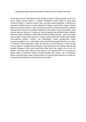 Kaip žmogus elgiasi grėsmės akivaizdoje? (Krivickas)