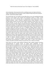Meilės tema lietuvių literatūroje (Juozas Tumas-Vaižgantas, Marius Katiliškis)