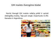 Modifikuoti maisto produktai mūsų valgiaraštyje 5 puslapis