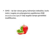 Modifikuoti maisto produktai mūsų valgiaraštyje 7 puslapis