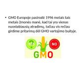 Modifikuoti maisto produktai mūsų valgiaraštyje 8 puslapis