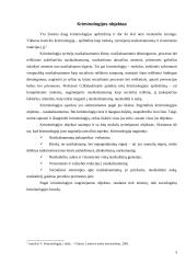 Teisinis ir socialinis požiūris į kriminologiją 3 puslapis