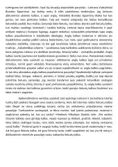 Lietuvių kalba savo istorijoje daug kartų yra patyrusi kitos kalbos poveikį 3 puslapis