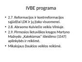 Reformacija bei Katalikų bažnyčios reforma LDK 2 puslapis