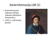 Reformacija bei Katalikų bažnyčios reforma LDK 15 puslapis