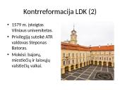 Reformacija bei Katalikų bažnyčios reforma LDK 16 puslapis