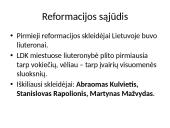 Reformacija bei Katalikų bažnyčios reforma LDK 5 puslapis