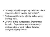 Reformacija bei Katalikų bažnyčios reforma LDK 9 puslapis