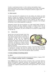 Marketing research formal report: Burberry Ltd 5 puslapis