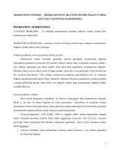 Marketingo tyrimas: aromatizuotos degtinės kilmės šalies svarba Lietuvos vartotojų pasirinkimui 2 puslapis