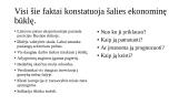Šalies ekonominė būklė: Lietuva 3 puslapis