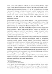 Lietuvos banko teisinis statusas Lietuvai įstojus į ES 8 puslapis