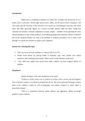 Problem of violence in media 2 puslapis