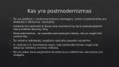 Kas yra postmodernizmas? 3 puslapis