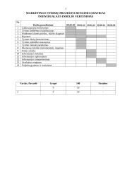 Skintų vasarinių gėlių paklausos ir pasiūlos Utenos mieste tyrimas 3 puslapis