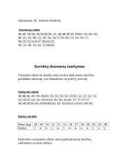 Statistinis tyrimas: kiek sveria 8 klasės mokiniai? 4 puslapis
