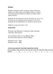 Statistinis tyrimas: kiek sveria 8 klasės mokiniai? 9 puslapis