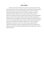 Žinių vadybos kompetencijų aplankas 3 puslapis