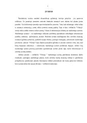 Viešbučio marketingo tyrimas: "Vilnoja" 3 puslapis