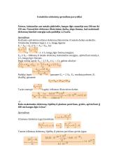 Fotoefekto uždavinių sprendimo pavyzdžiai