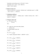 Investicinių projektų rodikliai 2 puslapis