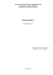 Monetarinė politika bei makroekonomikos pusiausvyra