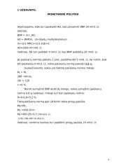 Monetarinė politika bei makroekonomikos pusiausvyra 4 puslapis