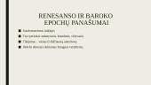 Baroko epocha ir palyginimas su Renesansu 6 puslapis