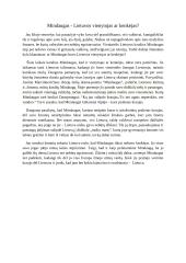 Mindaugas - Lietuvos vienytojas ar kenkėjas?