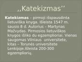 Pirmoji lietuviška knyga – „Katekizmas” 2 puslapis