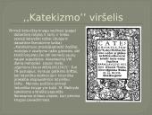 Pirmoji lietuviška knyga – „Katekizmas” 3 puslapis