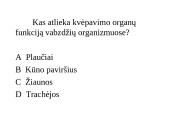 Ląstelinis kvėpavimas (klausimynas) 14 puslapis