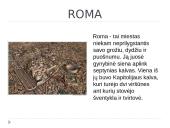 Roma – pasaulio sostinė 4 puslapis